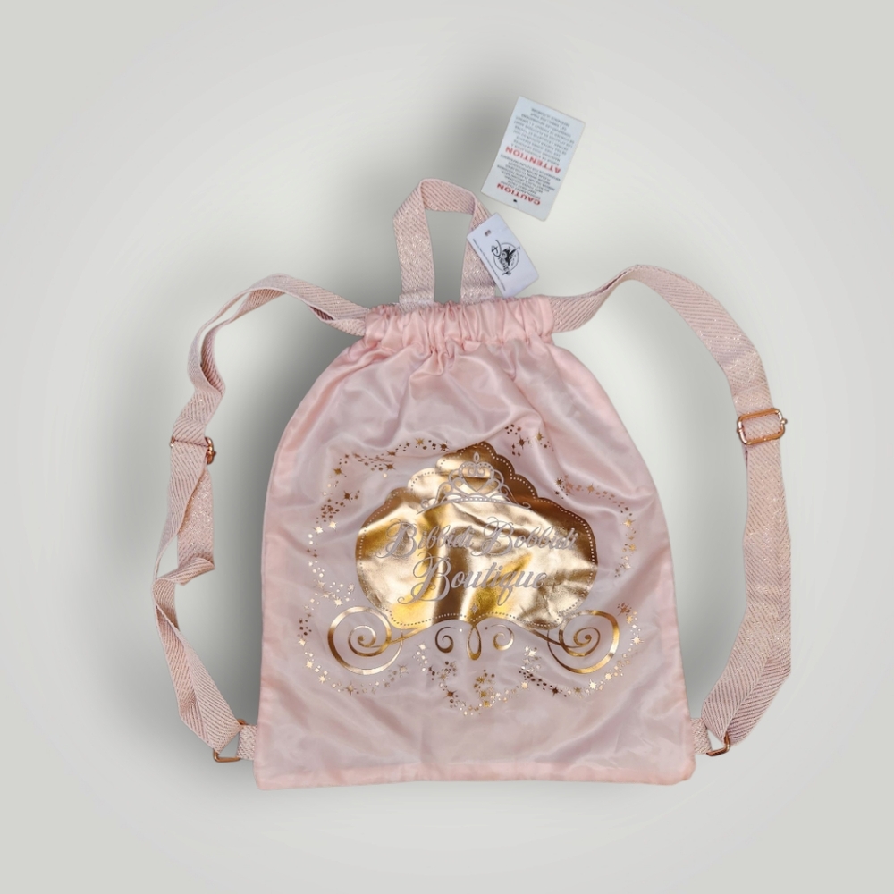 Disney parks princess bibbidi bobbidi boutique pink rucksag bag